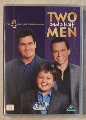 Miehen puolikkaat (Two and a half men): Kausi 4 (4DVD)