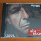 Leonard Cohen:Various Positions-CD - pikkukuva 1