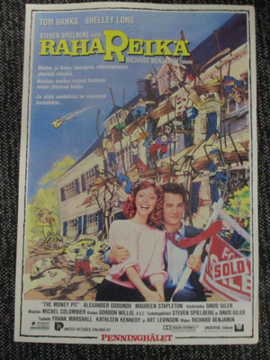 Rahareikä (1986) - vanha elokuvajuliste - Tom Hanks