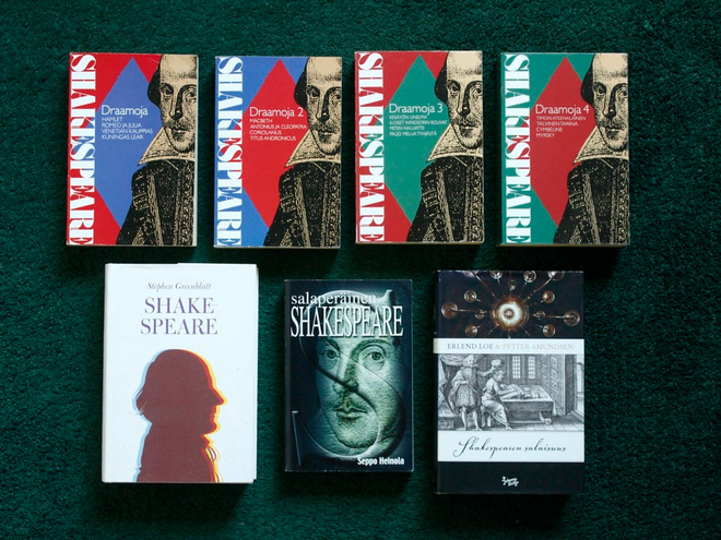 Shakespeare kirjapaketti teokset ja tutkimusta & tulkintoja