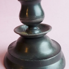 Kynttilänjalka tinaa vanha 1930 luku Saksa korkeus 10 cm - pikkukuva 1