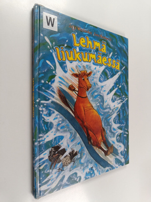 Jujja Wieslander ym. : Lehmä liukumäessä