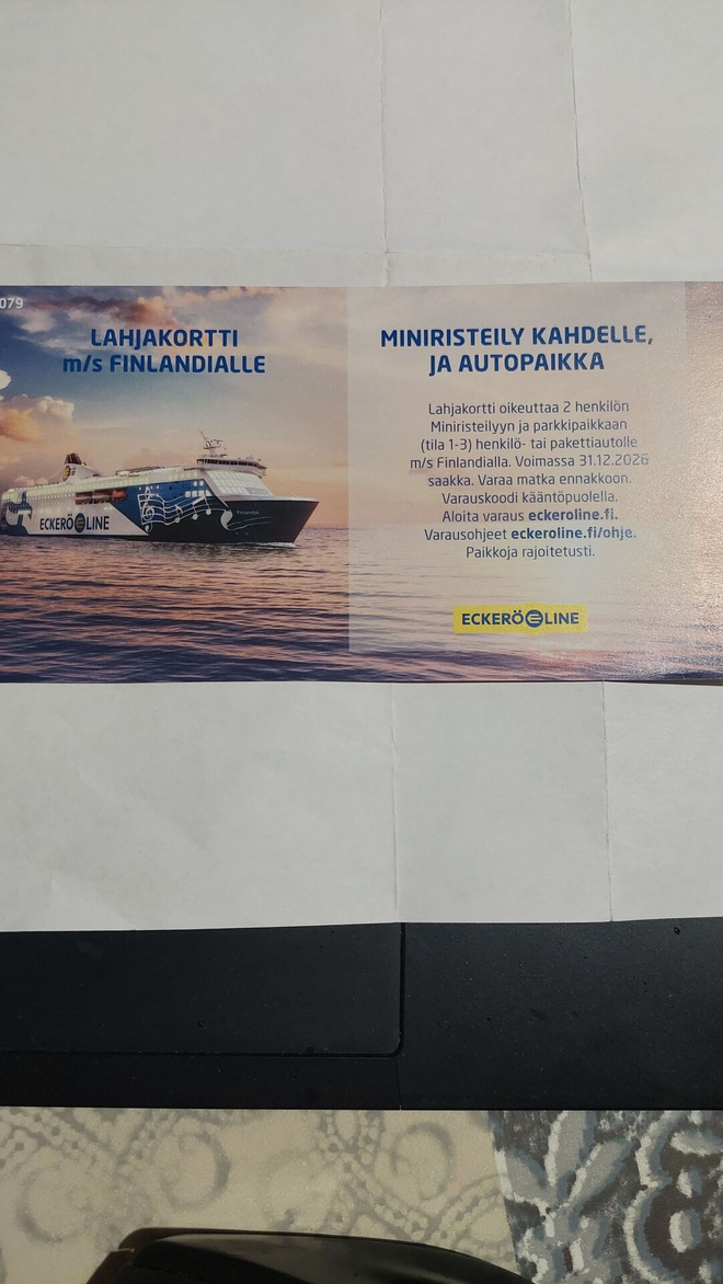Eckerö line miniristeily