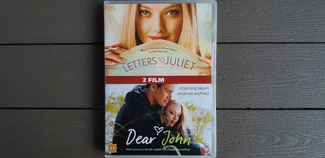 DVD: Letters To Juliet + Dear John (Amanda Seyfried 2010)