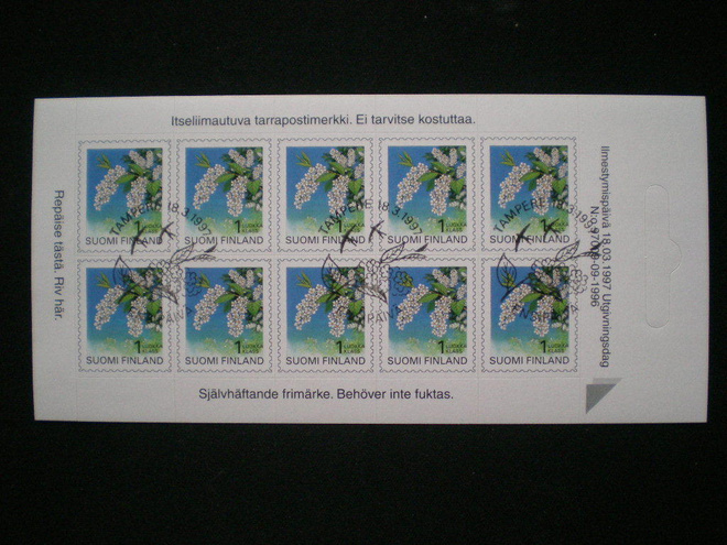 FDC-leimattu arkki Tuomi 1997 - LaPe 1376 o