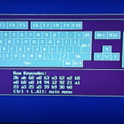 Amiga A500/1200 jäykkä näppäimistökalvo, kullatut kontaktit - pikkukuva 2
