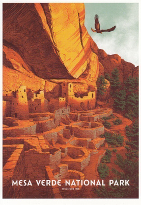 Mesa Verde National Park (postikortti)