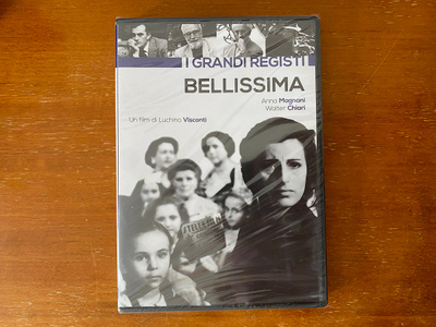 Bellissima DVD