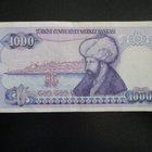 TURKEY 1000 LIRA 1986 P-196 KL5-6 (K15-S106) - pikkukuva 2