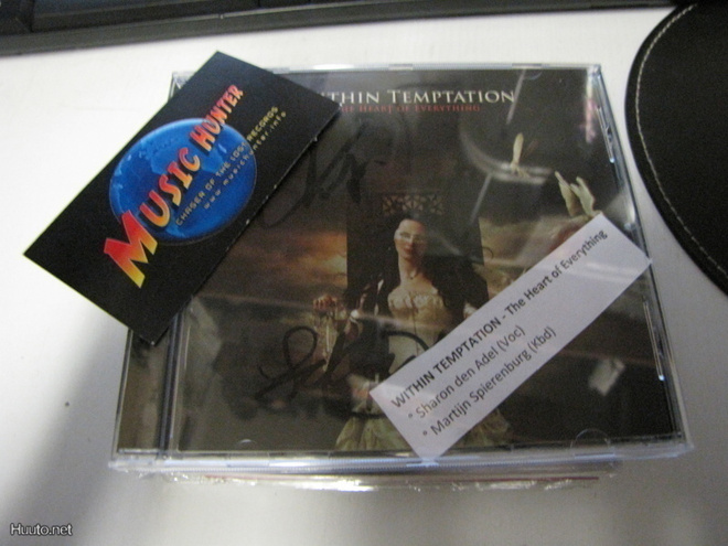 WITHIN TEMPTATION-HEART OF EVERYTHING CD KAHDELLA NIMMARILLA