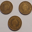 Alumiinipronssi 10 markkaset vuosilta 1929, 1930 ja 1934. - pikkukuva 1
