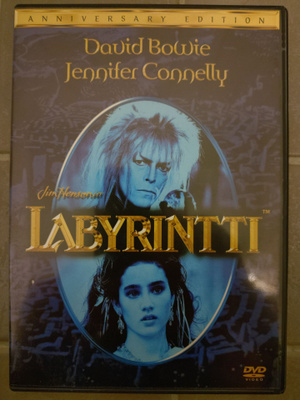 Jim Henson's: LABYRINTTI (1986) DVD, David Bowie