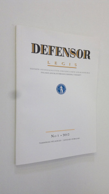 Defensor legis 1/2012 : Suomen asianajajaliiton äänenkann...