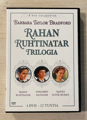 Barbara Taylor Bradford: RAHAN RUHTINATAR -trilogia (4DVD)