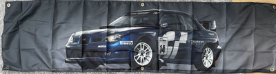 Toyota Celica Opel Manta Subaru Impreza AMG seinälippu