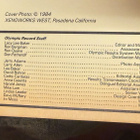 OLYMPIC RECORD 1984 - THE OFFICIAL RESULTS OF THE 1984 OLYMP - pikkukuva 2