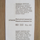 IPNOS...Rotukoirasarja, kuva 80/40. Ranskan Griffoni Vendeen - pikkukuva 2