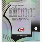 2021-22 Upper Deck Allure Red Rainbow #11 Sebastian Aho - pikkukuva 2