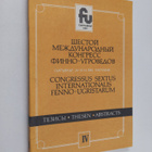Congressus sextus internationalis Fenno-Ugristarum, 24.-3... - pikkukuva 1