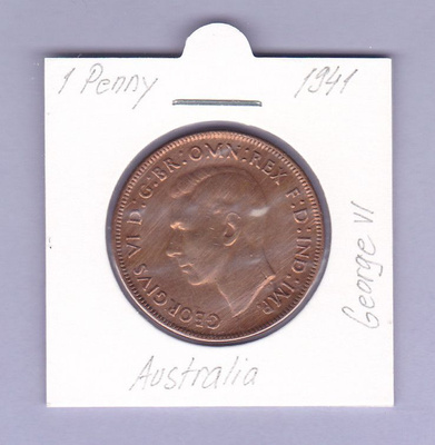 Australia 1 Penny v.1941 KM#36