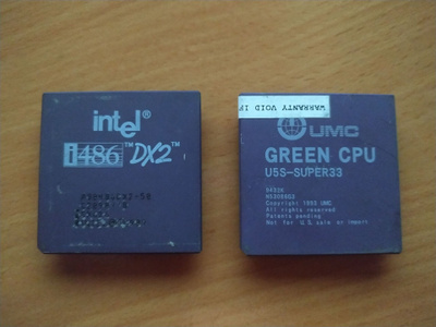486 CPU X2