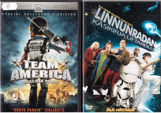 2 KPL DVD ELOKUVIA