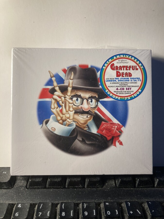 GRATEFUL DEAD: Lyceum T., London, 26/5/72, CD x 4, muoveissa
