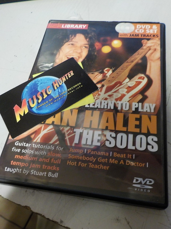 LICK LIBRARY - VAN HALEN THE SOLOS DVD+CD
