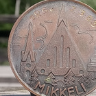 Mikkeli Pronssinen mitali rasiassa. Halkaisija - 46 mm. - pikkukuva 5