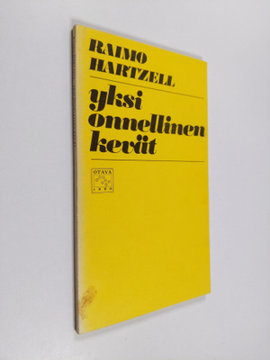 Raimo Hartzell : Yksi onnellinen kevät : runoja
