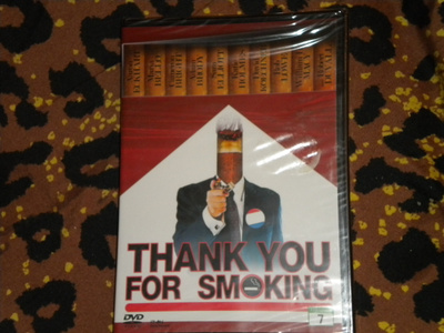 DVD - THANK YOU FOR SMOKING - 2005 MINT