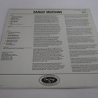 Sarah Vaughan - s/t -LP *1955 JAZZ* - pikkukuva 2