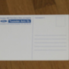 1987 Ford Sierra postikortti - KUIN UUSI post card - pikkukuva 2