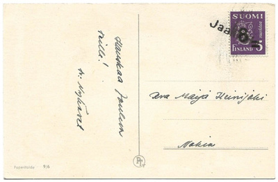 Rivileima Jaakkola (Nokia) kortilla