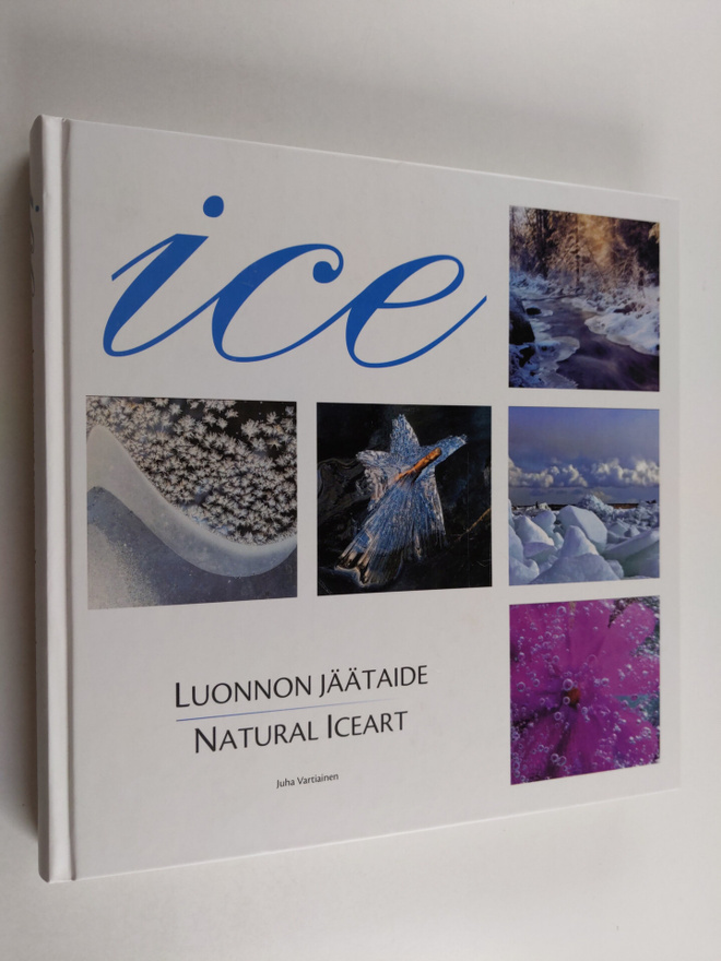 Ice : luonnon jäätaide (signeerattu) = natural iceart
