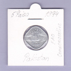 Pakistan 5 Paisa v.1974 KM#35 (Comm.) - pikkukuva 1