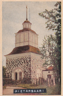 KIRKKOKORTTI - PIETARSAARI - PEDERSÖREN KIRKKO - 3