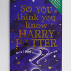 Clive Gifford : Whs Own Brand So You Think You Know Harry... - pikkukuva 1