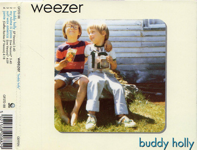 Weezer - Buddy Holly (CD) MINT!! 4 Biisiä