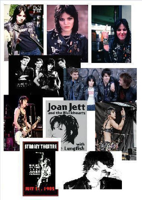 JOAN JETT --- valokuvasetti 10kpl--- 9cm x 13cm   #1