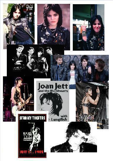 JOAN JETT --- valokuvasetti 10kpl--- 9cm x 13cm   #1