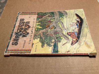 TINTIN SEIKKAILUT 12 SÄRKYNYT KORVA