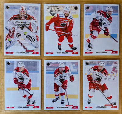 2023-24 Cardset Series 2 Ässät Team Set 12 korttia (349-360)