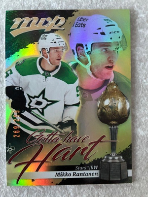 Mikko Rantanen 26-27 MVP #GH-13 Gotta have Hart Gold 269/299