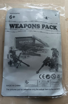 Building Bricks Modern Weapons-rakennussarja (UUSI)