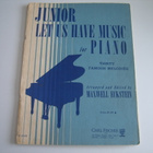 JUNIOR LET US HAVE MUSIC FOR PIANO, Eckstein, piano - pikkukuva 1