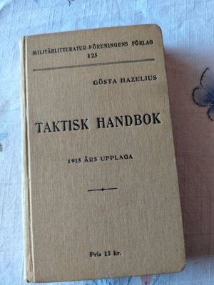 taktisk handbok v 1918