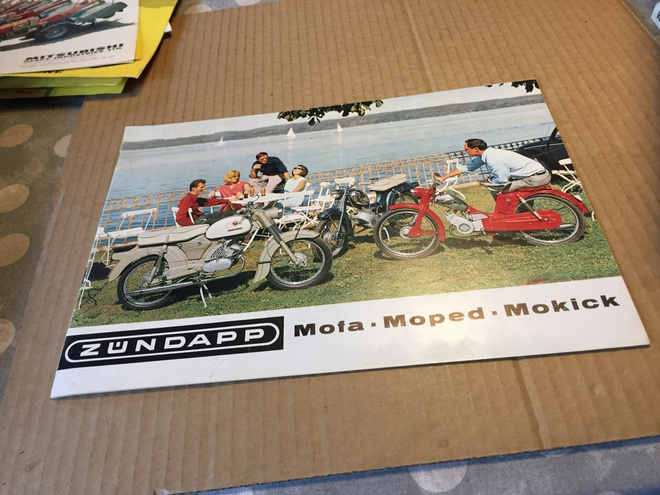 ZUNDAPP MOPED ESITE 60-LUKU HYVÄ