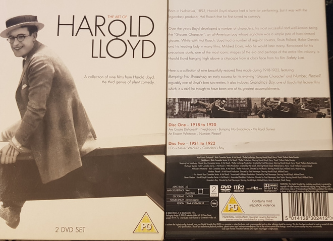 The Art Of Harold Lloyd  -2DVD