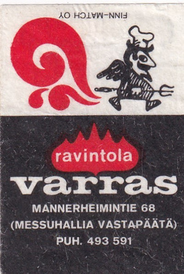 Helsinki, Ravintola Varras, Mannerheimintie 68   8/7